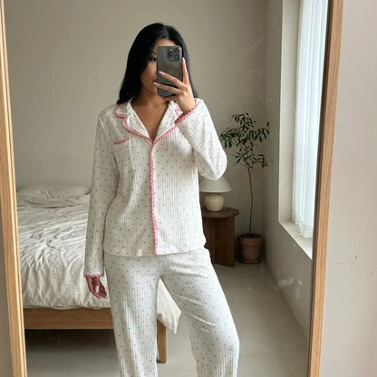 Amorie Heart Pajama Set