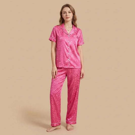 Aureli Satin Pajama Set