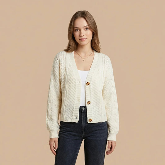 Caelis Cable Cardigan