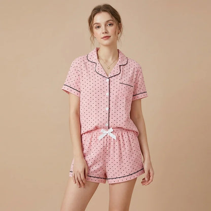 Celira Dot Pajama Set