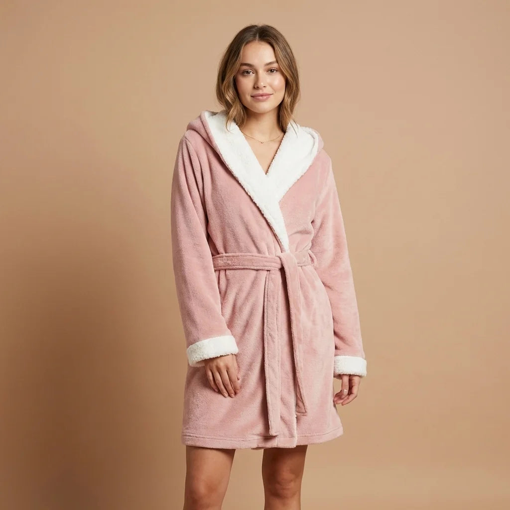 Orion Plush Hooded Robe