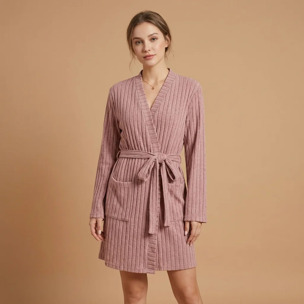 Rigel Ribbed Comfort Robe