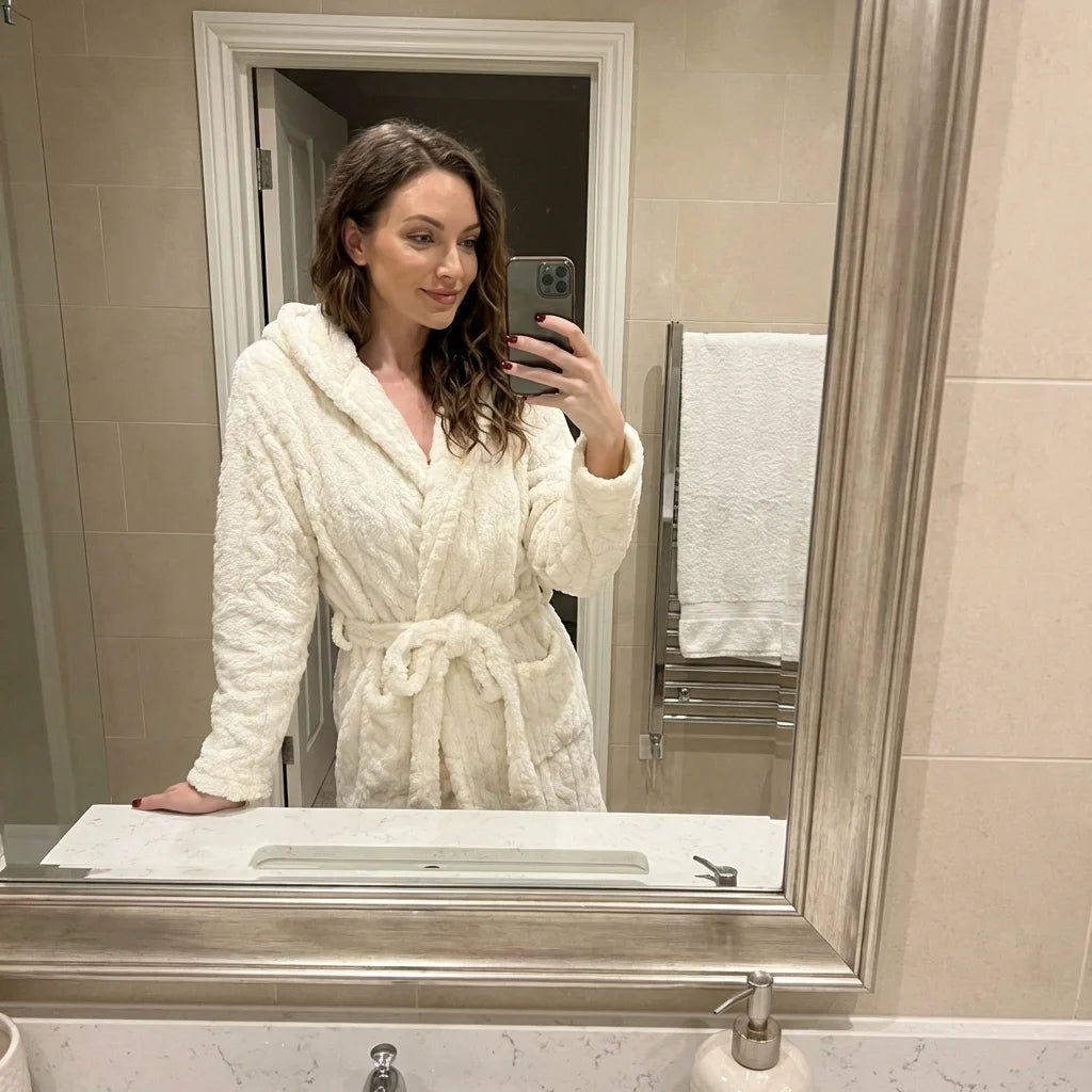 Serene Plush Wrap Robe