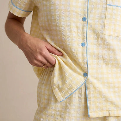 Solira Plaid Pajama Set